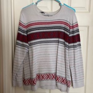 Talbots 2X Winter Sweater. Long sleeve, round neck